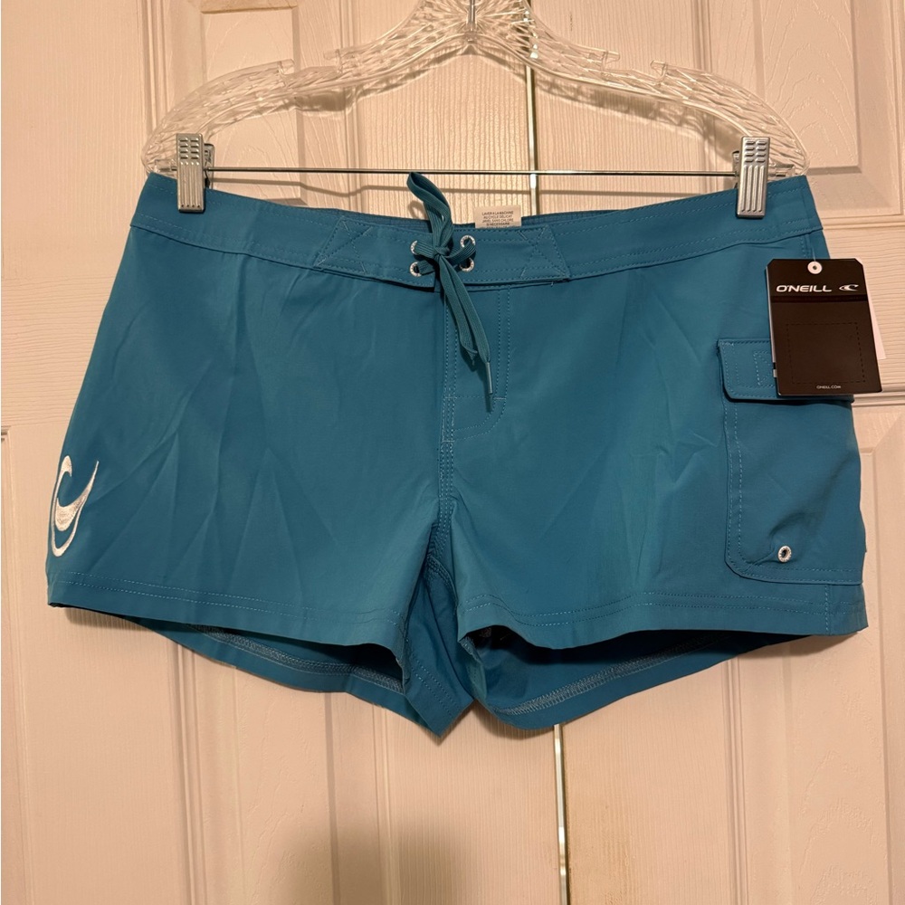 O'Neill Women's Teal Athletic Shorts